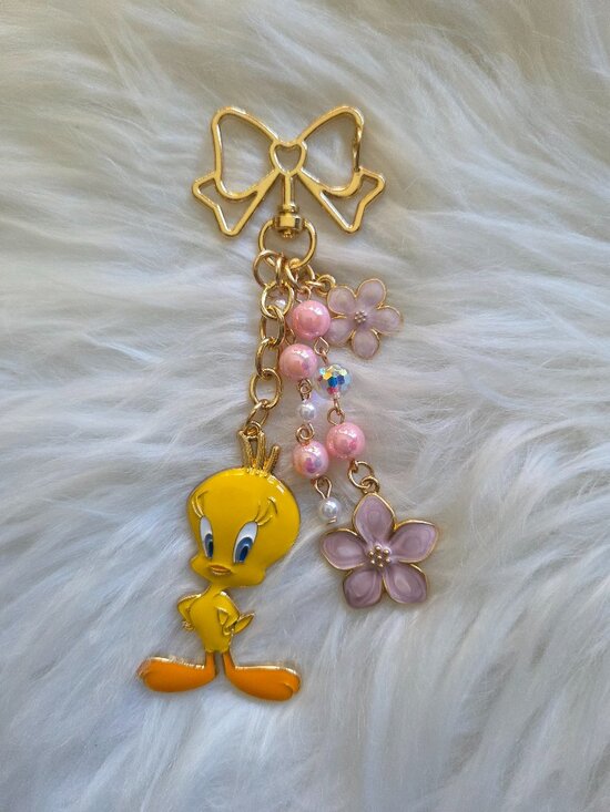 Looney Tunes Mania Accessories - Tweety Bird Keychain